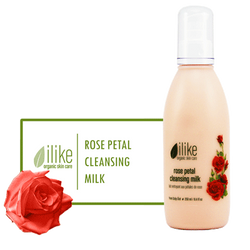 Ilike Cleansing Milk - Rose Petal - BiosenseClinic.ca